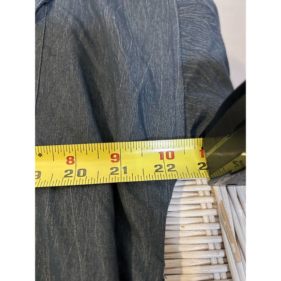 Ronnie Nicole Women’s Denim Tie Waist Button Down Dress Size 14W - Picture 6 of 7